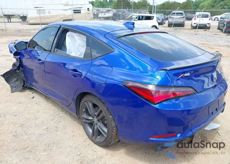 2023 Acura Integra A-Spec из США, поврежденный, VIN 19UDE4H35PA018458